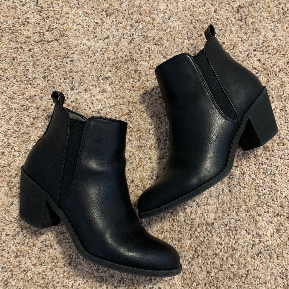 Black booties